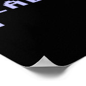 Bereit C64 Heimcomputer 80er Retro Gamer Coder Eri Poster (Ecke)