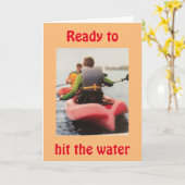 ***BEREIT, DAS WASSER ZU ERREICHEN*** GENIESSEN SI KARTE (Gelbe Blume)