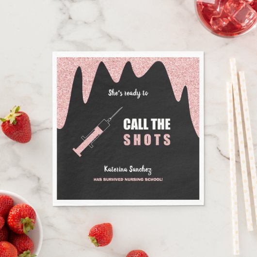 Bereit, den Abschluss der Kinderschuhschule zu ruf Serviette (Beispiel)