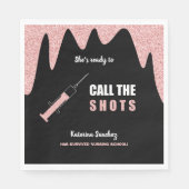 Bereit, den Abschluss der Kinderschuhschule zu ruf Serviette (Vorderseite)