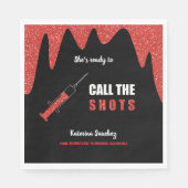 Bereit, den Abschluss der Kinderschuhschule zu ruf Serviette (Vorderseite)