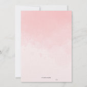 Bereit, den Abschluss zu rufen einladen Einladung (Rückseite)