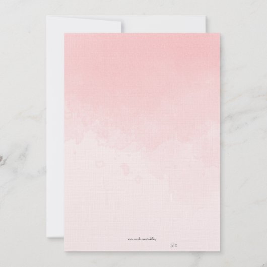 Bereit, den Abschluss zu rufen einladen Einladung (Rückseite)