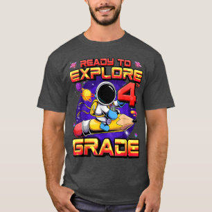 Bereit, den Astronauten der 4. Klasse zurück nach T-Shirt