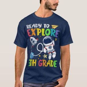 Bereit, den Astronauten der 5. Klasse zurück nach T-Shirt