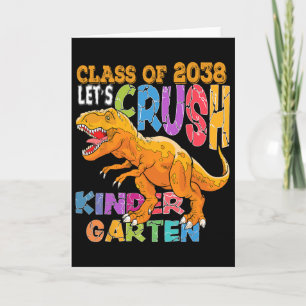 Bereit, den Kindergarten 2038 Dinosaurier Ck zu ze Karte