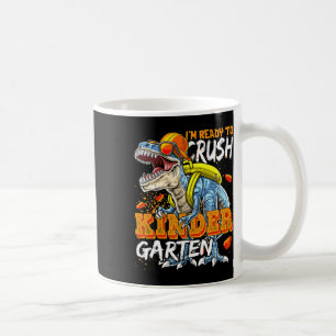 Bereit, den Kindergarten Dinosaurier zurück nach S Kaffeetasse