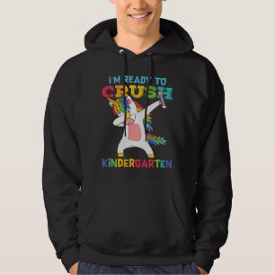 Bereit, den Kindergarten zu knacken, süßes Einhorn Hoodie
