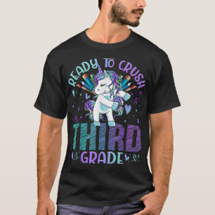 Bereit, die dritte Klasse zurück zur Schule zu zer T-Shirt