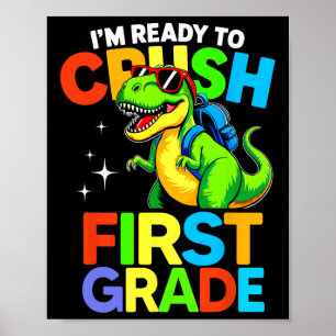 Bereit, die erste Klasse zu knacken, 1. Schultag D Poster
