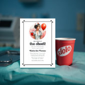 "Bereit, die Shots zu nennen" Krankenpflege Gradui Einladung