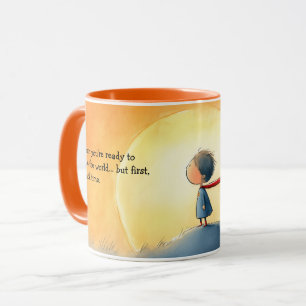 Bereit, die Welt Retten Tasse