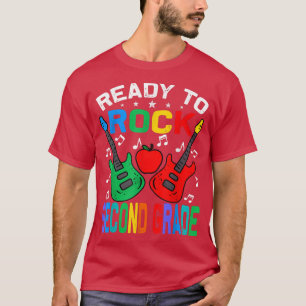 Bereit, die zweite Stufe wieder in die Gitarre der T-Shirt