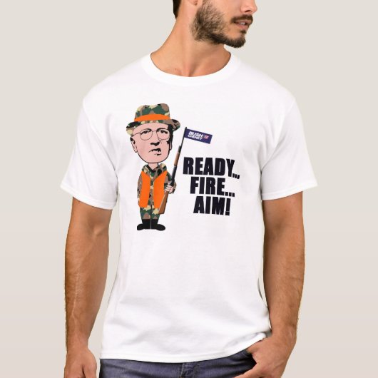 Bereit… Feuer… Ziel! T-Shirt (Vorderseite)