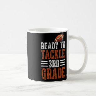 Bereit, Football in der 3. Klasse zu Tackeln, Jung Kaffeetasse