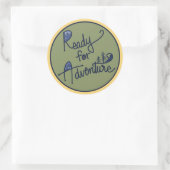 Bereit für Adventure Sticker (Tasche)