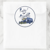 Bereit für Adventure Sticker (Tasche)