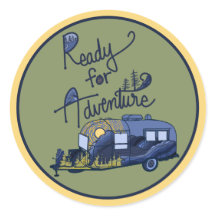 Bereit für Adventure Sticker