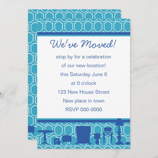 Bereit für Bewegung! Einladung (Vorne/Hinten)