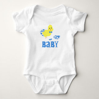 Bereit für Chicky Boy Babydusche Baby Strampler