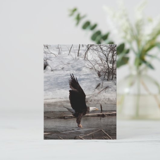 Bereit für das Leben Postkarte (Stehend Vorderseite)