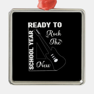 Bereit für das neue Schuljahr Ornament Aus Metall