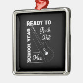 Bereit für das neue Schuljahr Ornament Aus Metall (Links)