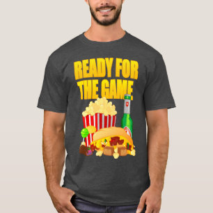 Bereit für das Spiel Freund Retro T-Shirt