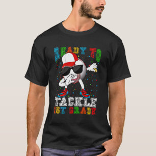 Bereit für den 1. Baseball-Baseball-Ball-Rücken T T-Shirt