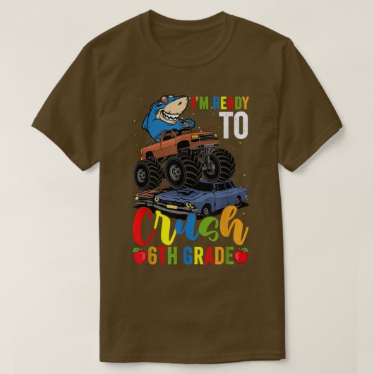Bereit für den 6. T-Shirt (Design vorne)