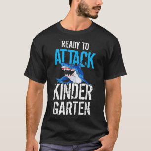 Bereit für den Angriff auf Kindergartenjungen T-Shirt