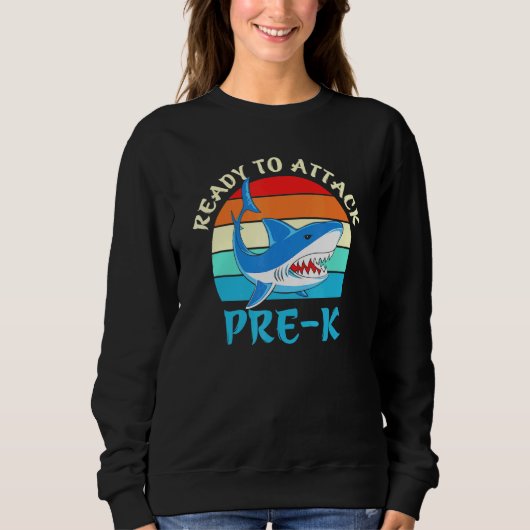 Bereit für den Angriff auf vor K Sweatshirt (Vorderseite)