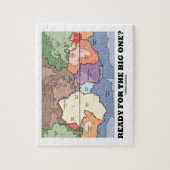 Bereit für den Großen? Plate Tectonics Weltkarte Puzzle (Vertikal)