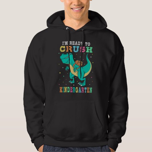 Bereit für den Kindergarten Hoodie (Vorderseite)