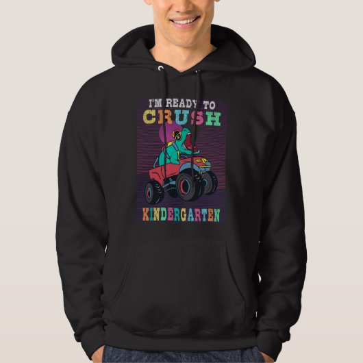 Bereit für den Kindergarten Hoodie (Vorderseite)