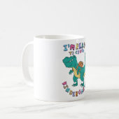 Bereit für den Kindergarten Kaffeetasse (Vorderseite Links)