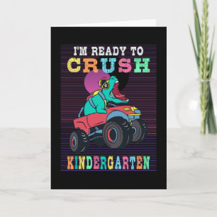 Bereit für den Kindergarten Karte