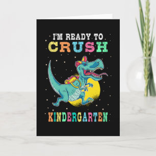 Bereit für den Kindergarten Karte