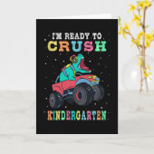 Bereit für den Kindergarten Karte (Gelbe Blume)