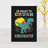 Bereit für den Kindergarten Karte (Gelbe Blume)