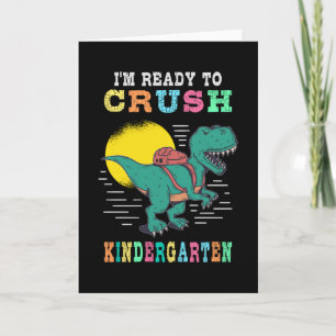 Bereit für den Kindergarten Karte