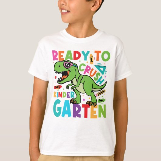 Bereit für den Kindergarten Kinder T-Shirt (Vorderseite)