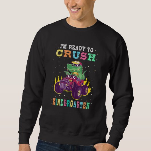 Bereit für den Kindergarten Sweatshirt (Vorderseite)