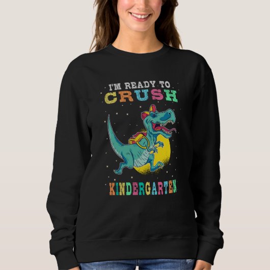 Bereit für den Kindergarten Sweatshirt (Vorderseite)
