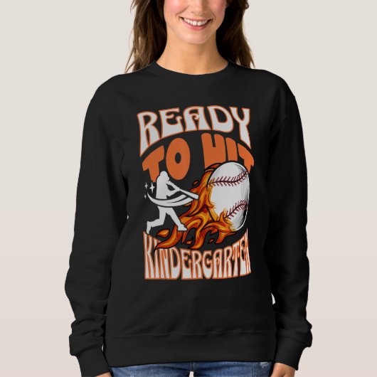 Bereit für den Kindergarten Sweatshirt (Vorderseite)