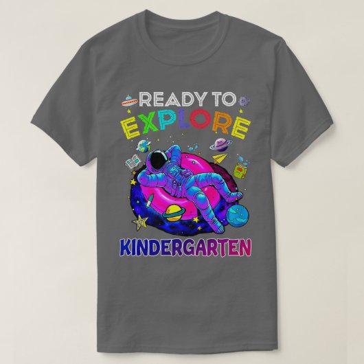 Bereit für den Kindergarten von Eplore zurück zur T-Shirt (Design vorne)