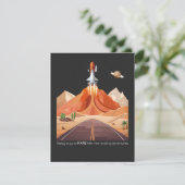 Bereit für den Mars zu gehen Save The Date (Stehend Vorderseite)