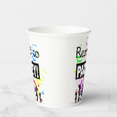 Bereit für den Party Papier Cup Pappbecher (Rechts)