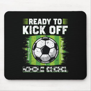 Bereit für den Start des Mittelschul-Fußballs am 1 Mousepad