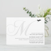 Bereit für den Start M erste Hochzeitseinladung Einladung (Stehend Vorderseite)